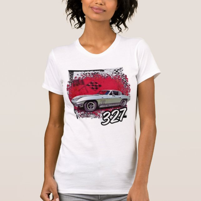 T-shirt Corvette classique (Devant)
