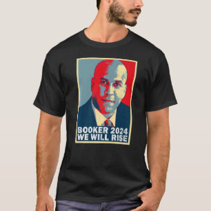 T-shirt Cory Booker We Will Rise Cory Booker
