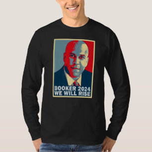 T-shirt Cory Booker We Will Rise Cory Booker