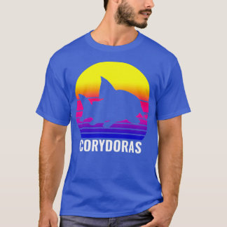 T-shirt Corydoras Catfish Aquarium Poissons Amateurs Couch