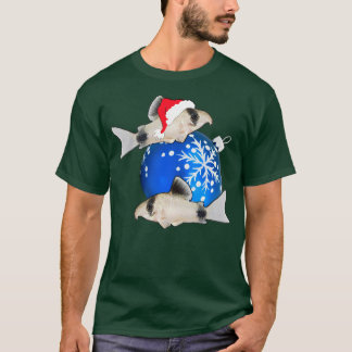 T-shirt Corydoras Catfish Noël Aquarium Fish Tank