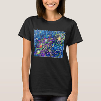 T-shirt Cosmic Christmas Tree