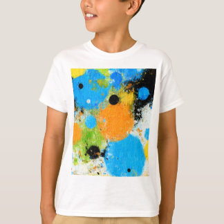 T-shirt Cosmic Chromatic Splatter: Abstract Orbit