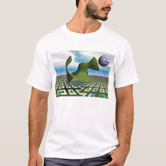 T-shirt cosmique de caniche