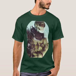 T-shirt Cosmonaute de crâne