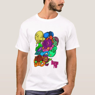 T-shirt Cosse de gargouillis