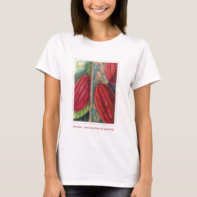 T-shirt Cosses de cacao (Devant)