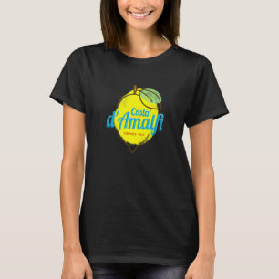 T-shirt Costa D'amalfi Et Lemon Italie Vintage Amalfi Coas