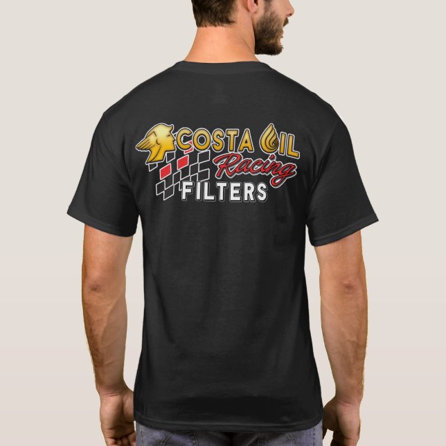 T-shirt Costa Oil Carson Ware 51 Ace Speedway Win T Shirt (Dos)
