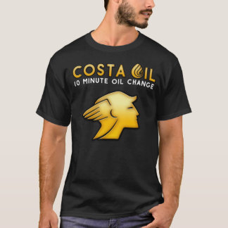 T-shirt Costa Oil Logo Carré Dark Tee