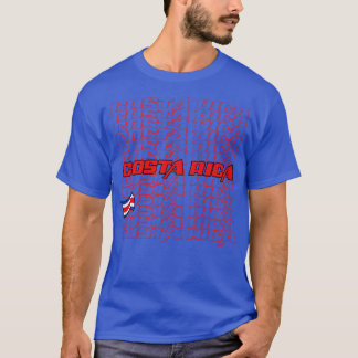 T-shirt Costa Rica Cascade texte 1