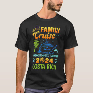 T-shirt Costa Rica Croisière 2024 Family Friends Group Vac