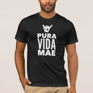 T-shirt Costa Rica Pura Vida Shaka Surf