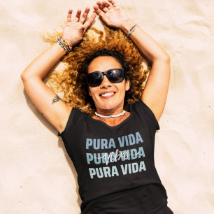 T-shirt Costa Rica Pura Vida Vibes Souvenir