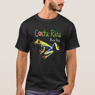 T-shirt Costa Rica Pura Vida Voyage Souvenir Vacances Gren
