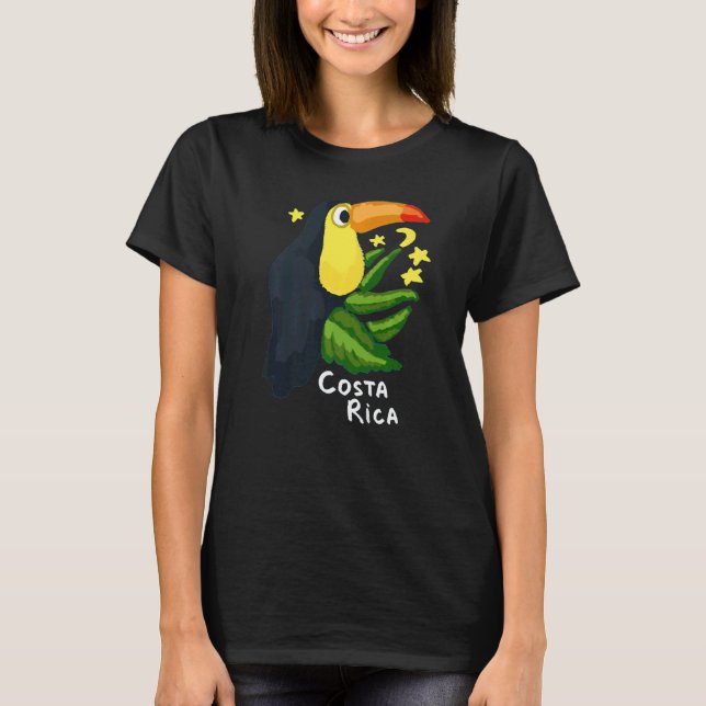 T-shirt Costa Rica souvenir pour hommes femmes 2 (Devant)