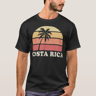 T-shirt Costa Rica Vintage T Retro les années 70 Throwback