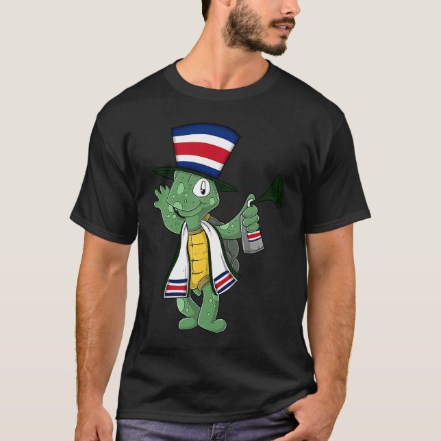 T-shirt Costarican Fan Turtle (Devant)