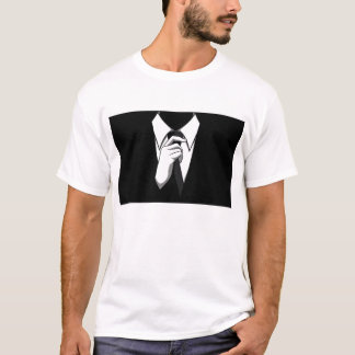 T-shirt Costume anonyme
