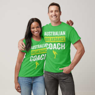 T-shirt Costume australien de break dance Coach Dancer