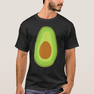 T-shirt Costume Avocado Halloween Vegan Hommes Femmes Enfa
