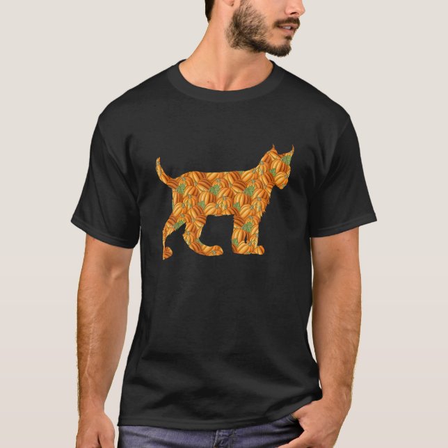 T-shirt Costume Caracal Easy Halloween Chat Kitty do-it-yo (Devant)