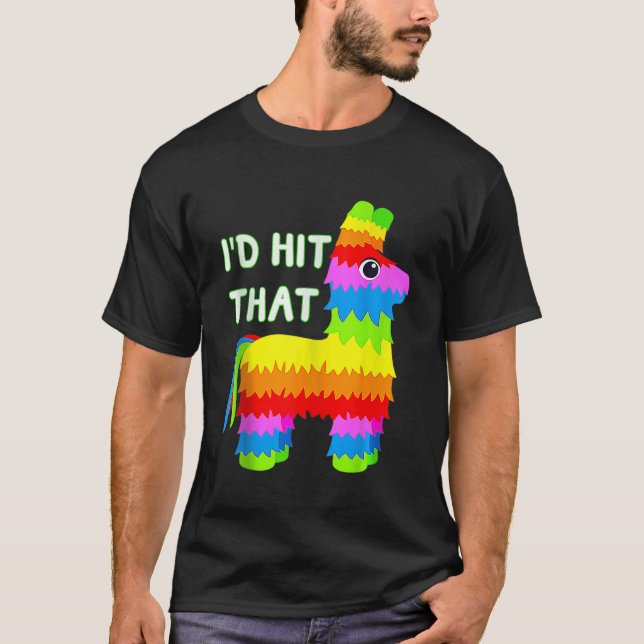 T-shirt Costume Cinco De Mayo Idées Amusantes J'Ai Touché  (Devant)