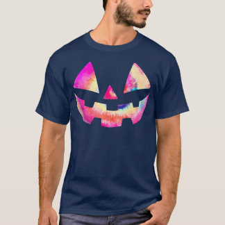 T-shirt Costume Citrouille de TieDye Halloween 