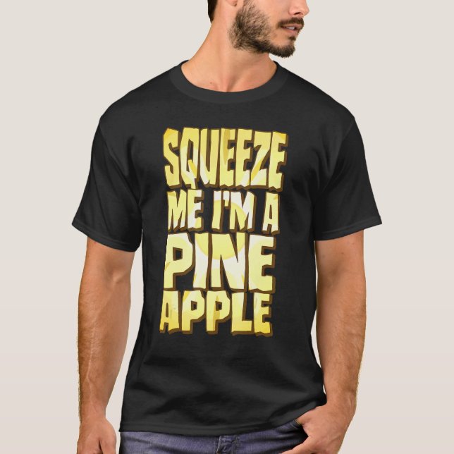 T-shirt Costume d'ananas Halloween tranche de fruits Squee (Devant)