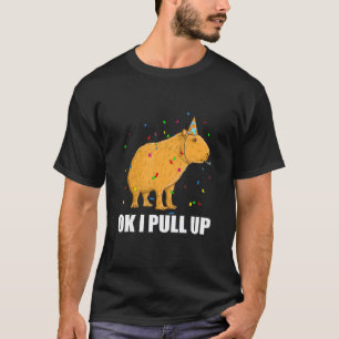 T-shirt Costume d'anniversaire Capybara Ok Je Tire Le Mème