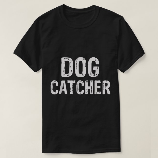 T-shirt Costume de capture de chien d'Halloween (Design devant)