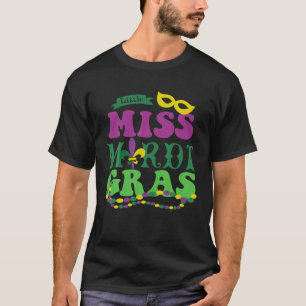 T-shirt Costume de carnaval amusant de Miss Mardi Gras