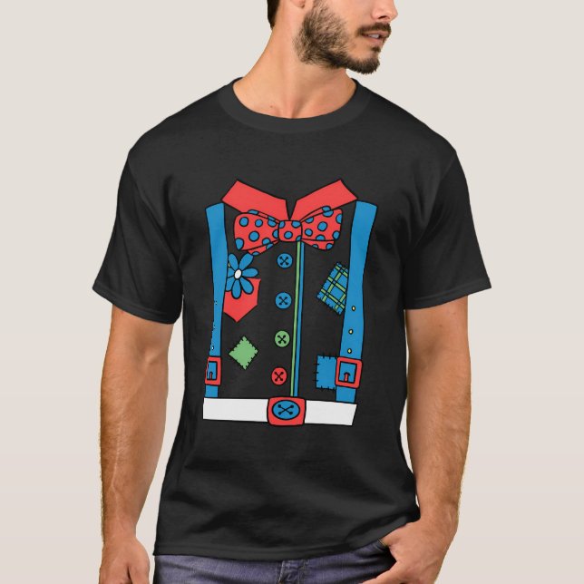 T-shirt Costume de carnaval clown Acrobat Cirque Clowns ma (Devant)