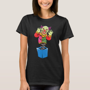 T-shirt Costume de carnaval clown de la boîte mardi gras f