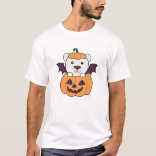 T-shirt Costume de chauve-souris Citrouille Halloween Ours