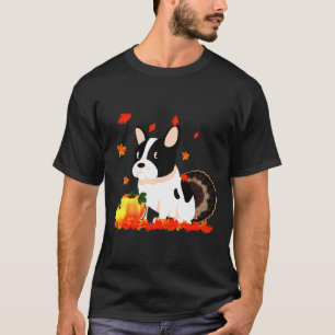 T-shirt Costume de Chien de taureaux français Thanksgiving