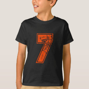 T-shirt Costume de citrouille Halloween Memes Numéro 7 67 