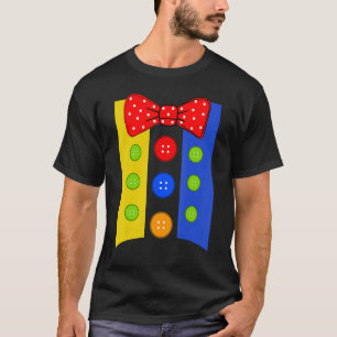 T-shirt Costume de clown professionnel Halloween Circus Cl