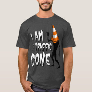 T-shirt Costume De Cône De Trafic Je Suis Un Cône De Trafi