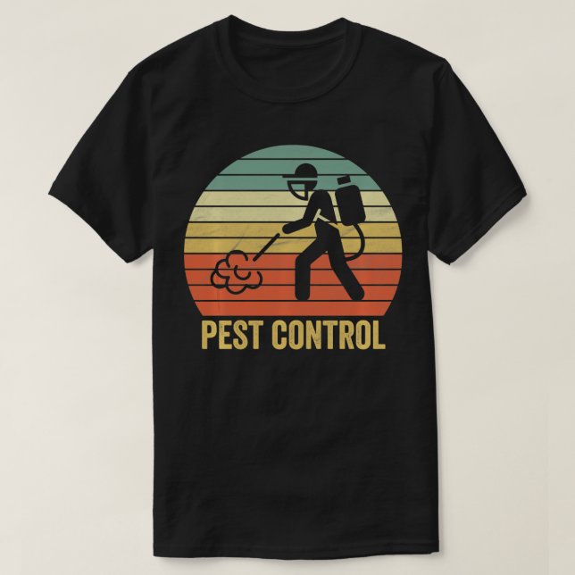 T-shirt Costume de contrôle de la peste (Design devant)