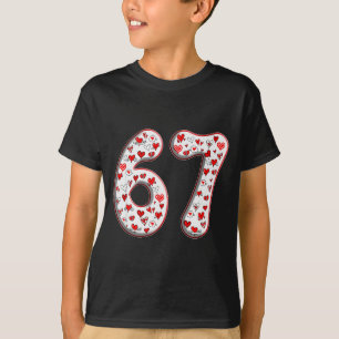 T-shirt Costume de couple duo 67 Mème Six Sept Saint-Valen