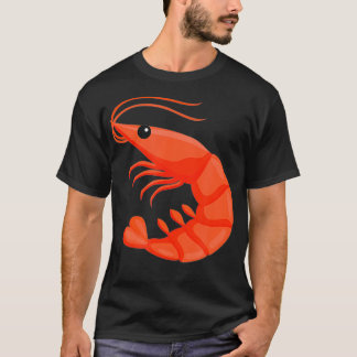 T-shirt Costume de crevette Brine Pâte de homard Crabe She