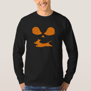 T-shirt Costume de dachshund de citrouille d'Halloween Jac