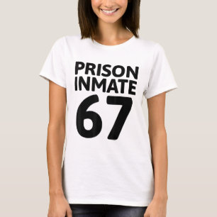 T-shirt Costume de détenu de prison 67 Halloween Meme Pris