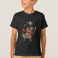 Costume de dinosaure pirate T-Rex drôle d'Hallowee