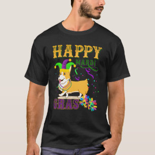 T-shirt Costume de fête de Mardi Gras pour chiens Welsh Co