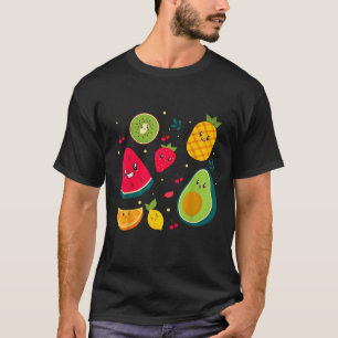 T-shirt Costume de fruit Thé sucré Salade de fruits Hommes
