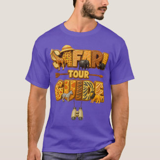 T-shirt Costume de guide Safariour Afrique Zoo Safariour v