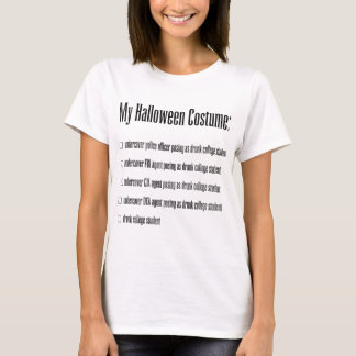 T-shirt Costume de Halloween