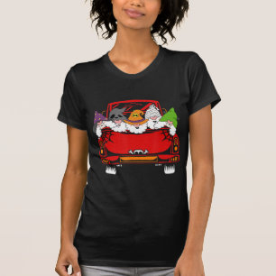 T-shirt Costume de Halloween paresseux Gnome à vélo Fantôm